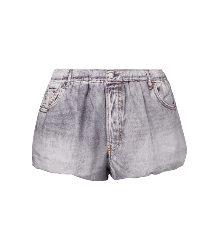 Photo: Acne Studios Trompe l'œil cotton shorts