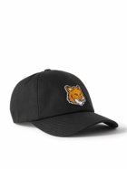 Maison Kitsuné - Logo-Appliquéd Cotton-Twill Baseball Cap