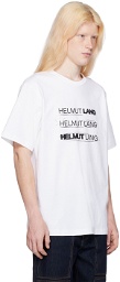 Helmut Lang White Space T-Shirt