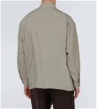 Lemaire Twisted silk-blend shirt
