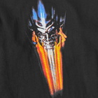 HOCKEY Men's Long Sleeve Metal Mask T-Shirt in Black