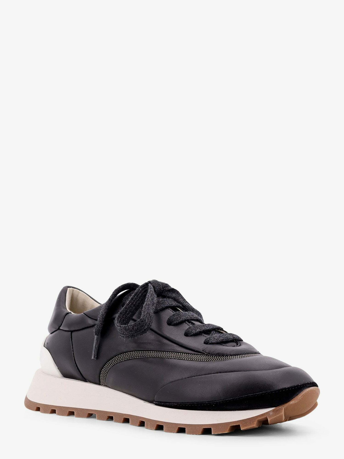 スニーカー BRUNELLO CUCINELLI Woman Sneakers Black MZSKG2781 C101 Brunello Cucinelli Sneakers Black Womens Sneaker Brunello