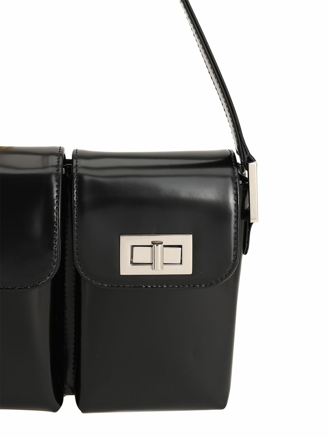 ☆関税込☆BY FAR★MANU SEMI PATENT LEATHER SHOULDER BAG★ P_20SSBLYSBLWMED_1_609060e7-