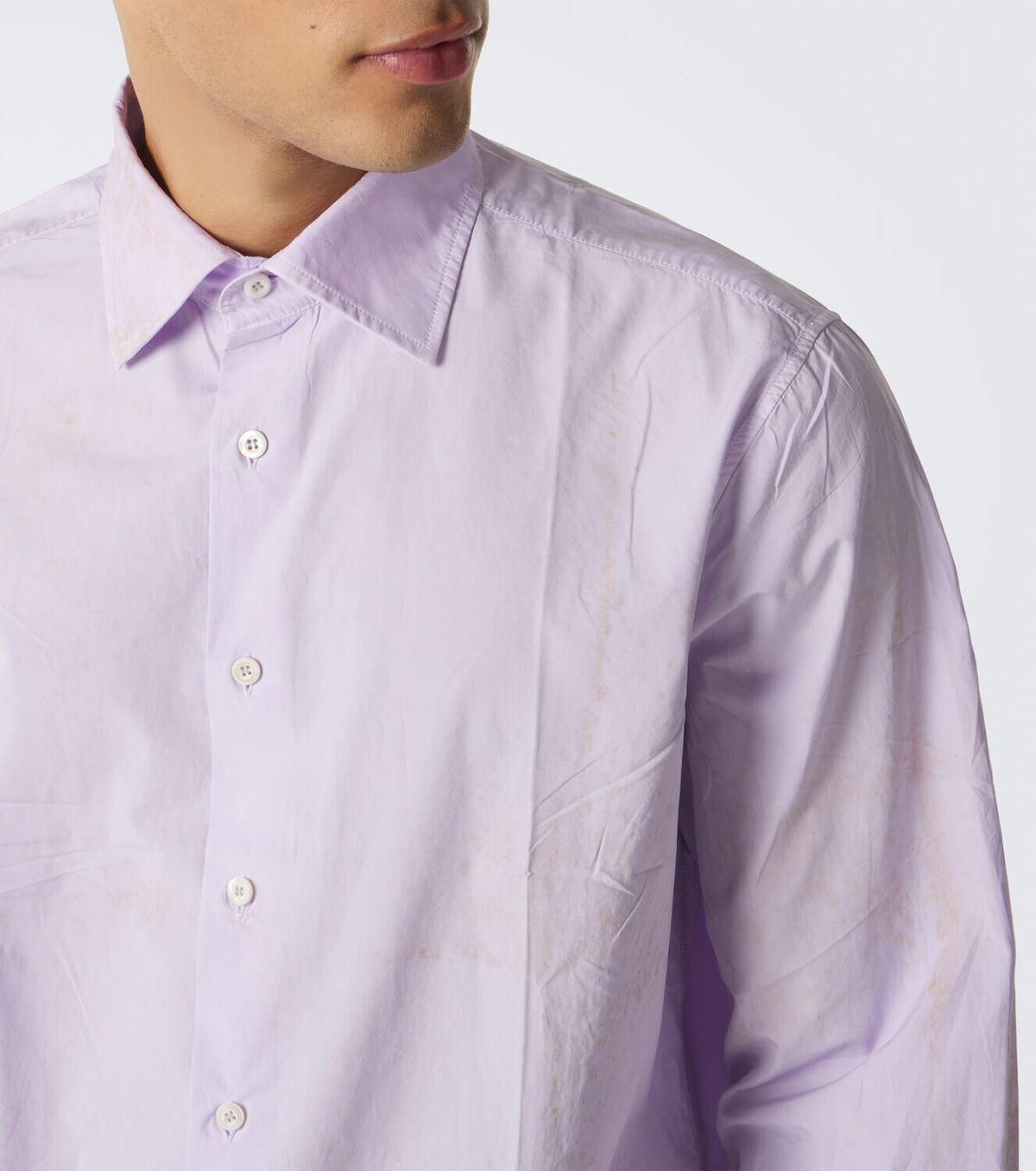 Prada Printed cotton shirt