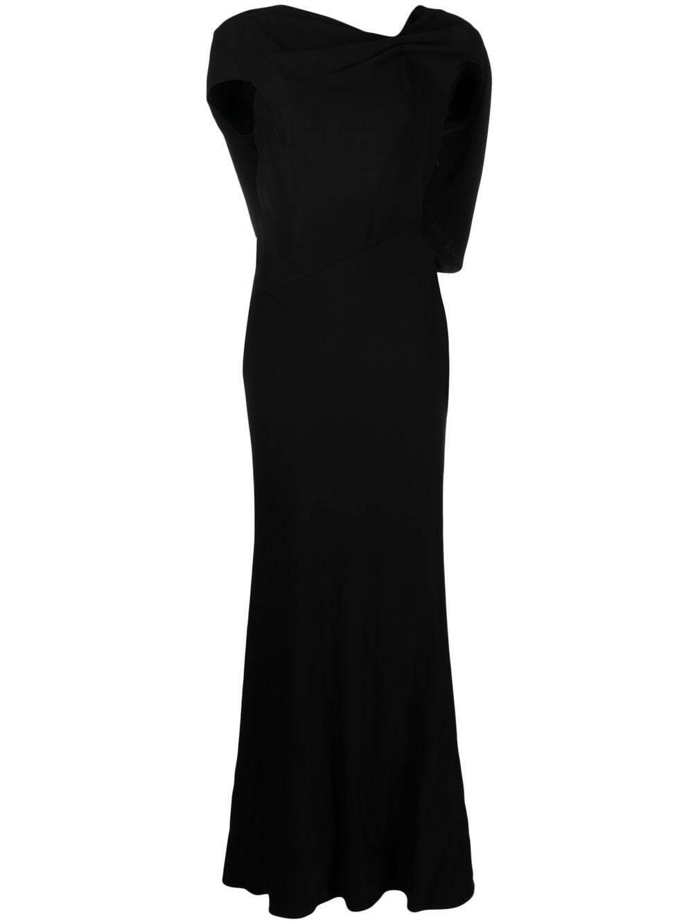 ROLAND MOURET - Cady Drape Maxi Dress Roland Mouret