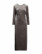 Peserico Womens Maxi dress in Grey