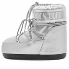 Moon Boot Women's Icon Low Glance Boots in Silver