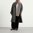 Foret Men's Pine Wool Coat in Dark Grey Melange