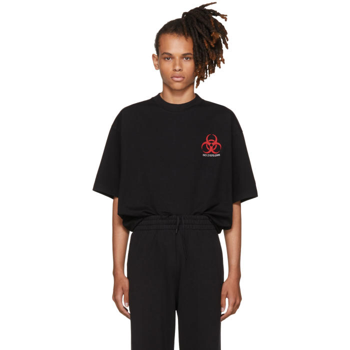 Photo: Vetements Black Volunteer T-Shirt 