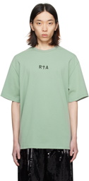 RTA Green Flocked T-Shirt