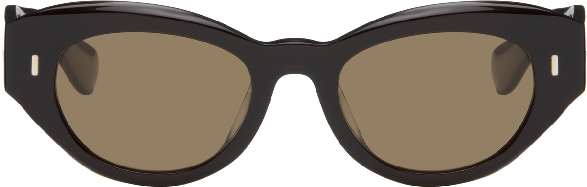Oliver Peoples Brown Lerrue Sunglasses
