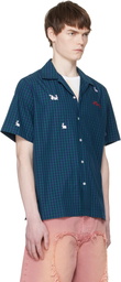 Carne Bollente Blue 'Check Me Out' Shirt