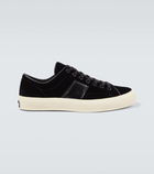 Tom Ford Cambridge velvet sneakers