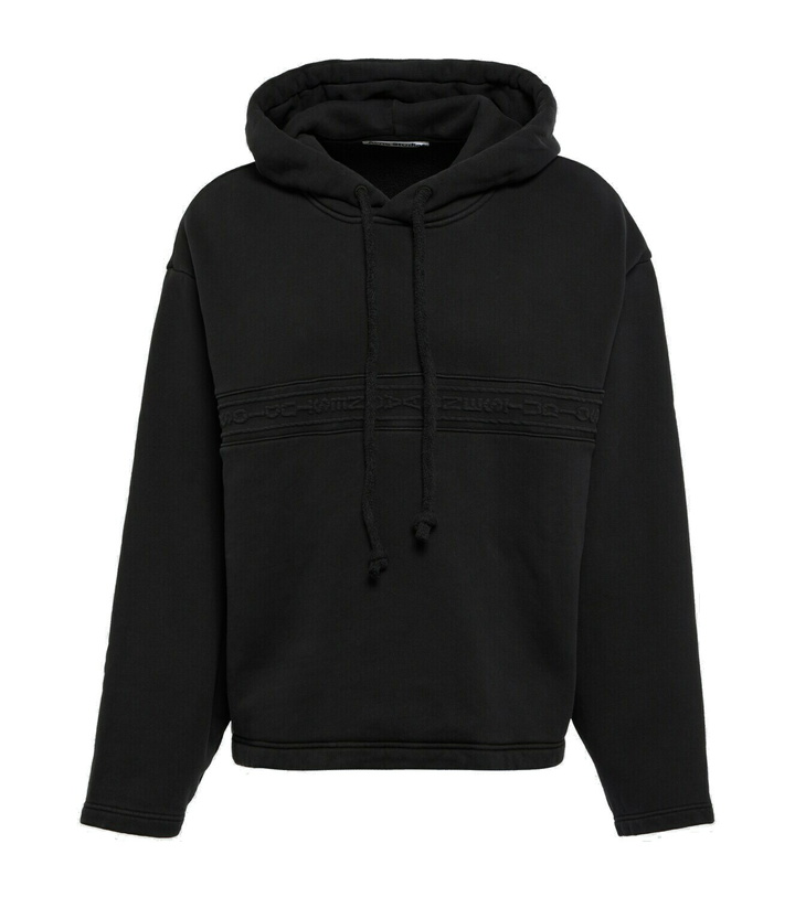 Photo: Acne Studios - Logo Tape cotton hoodie