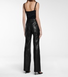 Altuzarra - Serge mid-rise leather bootcut pants