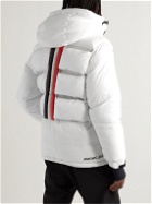 Moncler Grenoble - Monteleger Logo-Print Quilted Shell Down Jacket - White