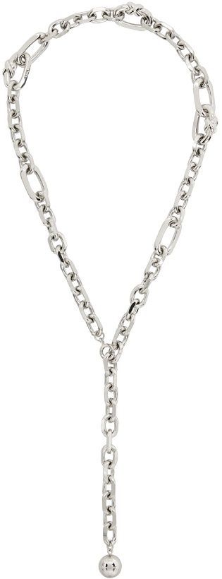 Photo: S_S.IL Silver Link & Ball Necklace