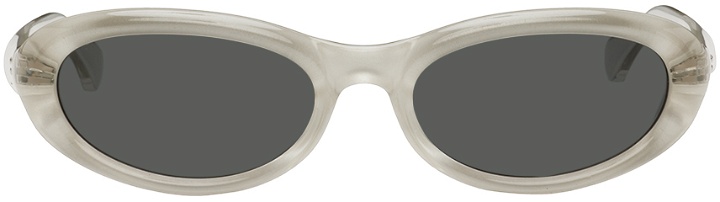 Photo: BONNIE CLYDE White Groupie Sunglasses