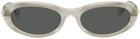 BONNIE CLYDE White Groupie Sunglasses