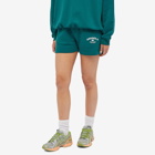 Adanola Women's Tennis Collection Sweat Shorts in Hunter Green