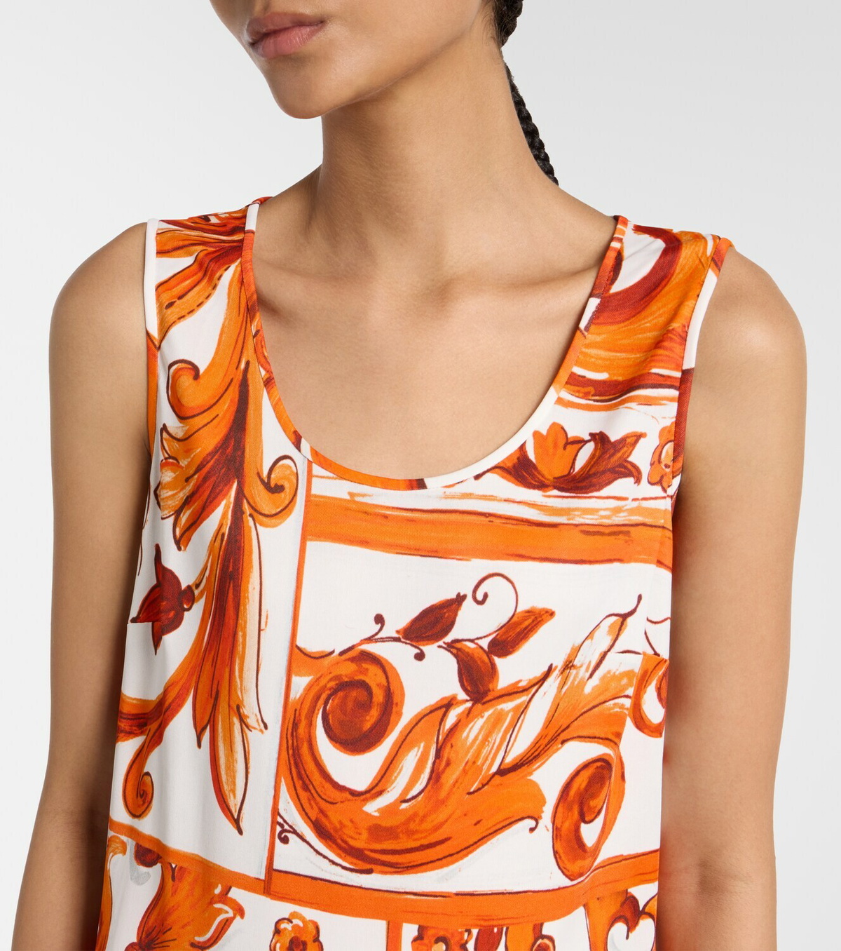 Dolce&Gabbana Majolica tank top