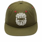 Maharishi Men's Paper Cut 6 Panel Cap in Olive Og-107F 