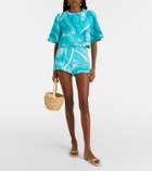 Pucci Iride cotton terry shorts