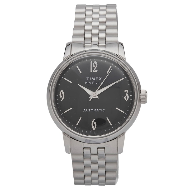 Photo: Timex Marlin Automatic 40mm Watch in Silver 