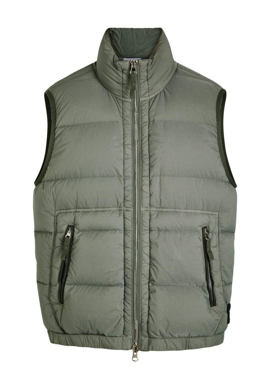 希少ꕥ STONE  GARMENT DYED DOWN VEST stone-island-garment-dyed-down
