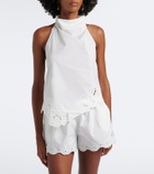 SIR Klara cotton halterneck top