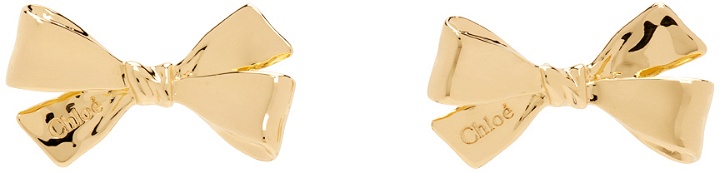 Photo: Chloé Gold Lacey Earrings