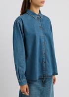 Skall Studio Millington Denim Shirt Blue