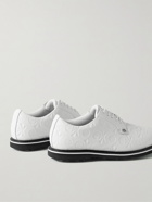 G/FORE - Gallivanter Logo-Debossed Leather Golf Shoes - White