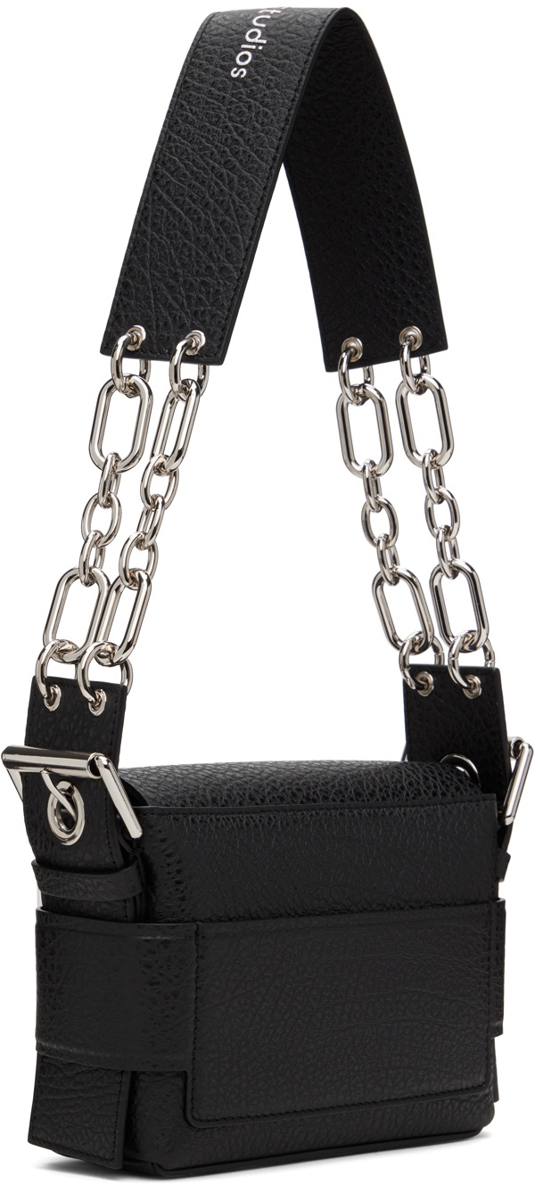 Acne Studios Black Musubi Messenger Bag
