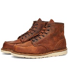 Red Wing Men's 1907 Heritage Work 6" Moc Toe Boot in Copper Rough/Tough