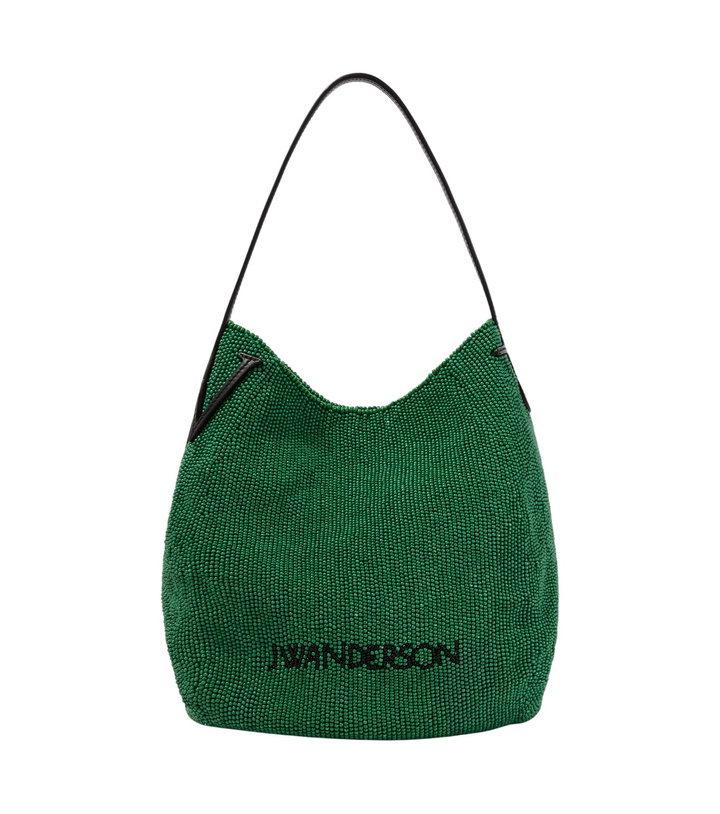 Photo: JW Anderson Bulb Small beaded bucket bag