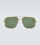Cartier Eyewear Collection - Santos de Cartier aviator sunglasses