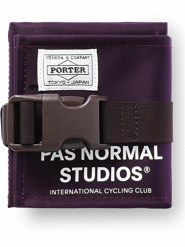 Photo: Pas Normal Studios - Porter-Yoshida & Co Logo-Print Shell Cycling Bag