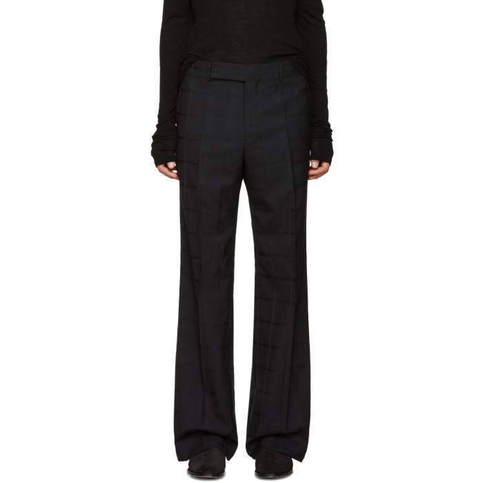 Photo: Paul Smith Black Wool Trousers