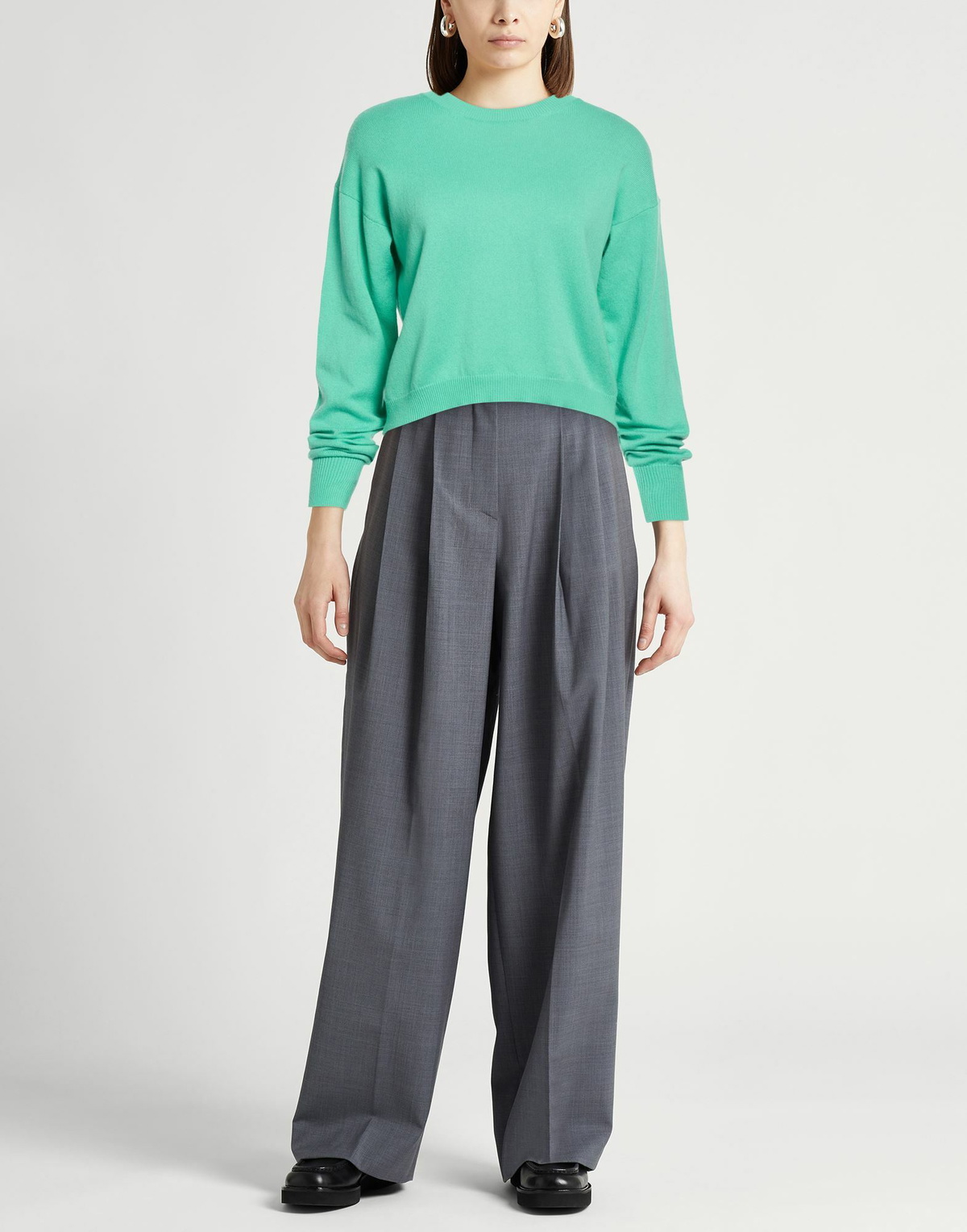 Jucca Womens Sweater Light in Green