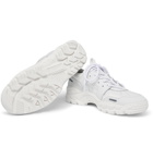 AMI - Lucky 9 Nubuck and Full-Grain Leather Sneakers - Men - White