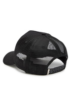 Amiri Hollywood Embroidered Canvas and Mesh cap - Black - One Size