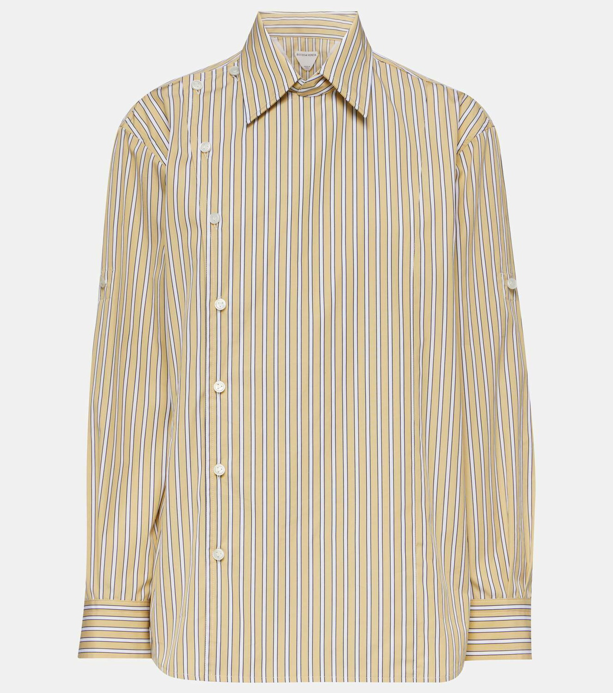 Bottega Veneta Striped cotton shirt