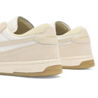 Stepney Workers Club Men's Casson S-Strike Leather Suede Sneaker in White