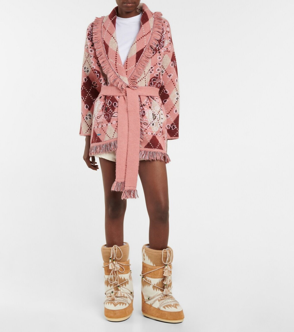 Alanui - x Moon Boot Icon Knit boots
