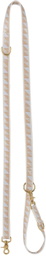 See Scout Sleep Beige & Off-White Nice Grill City Leash