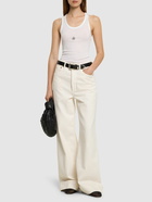 STELLA MCCARTNEY Crystal Embellished Jersey Tank Top