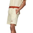 Wacko Maria Off-White Two-Tone Asshole 50s Shorts