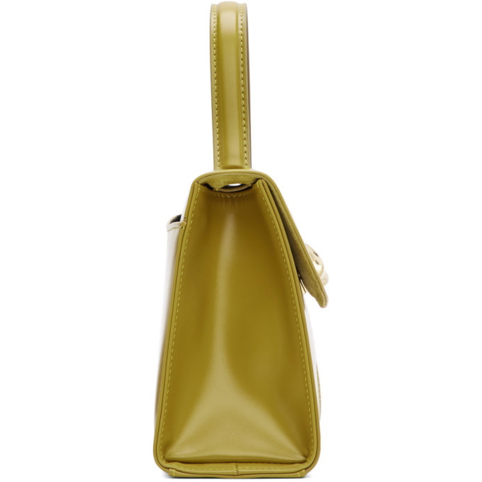 Little lady leather handbag Little Liffner Yellow in Leather