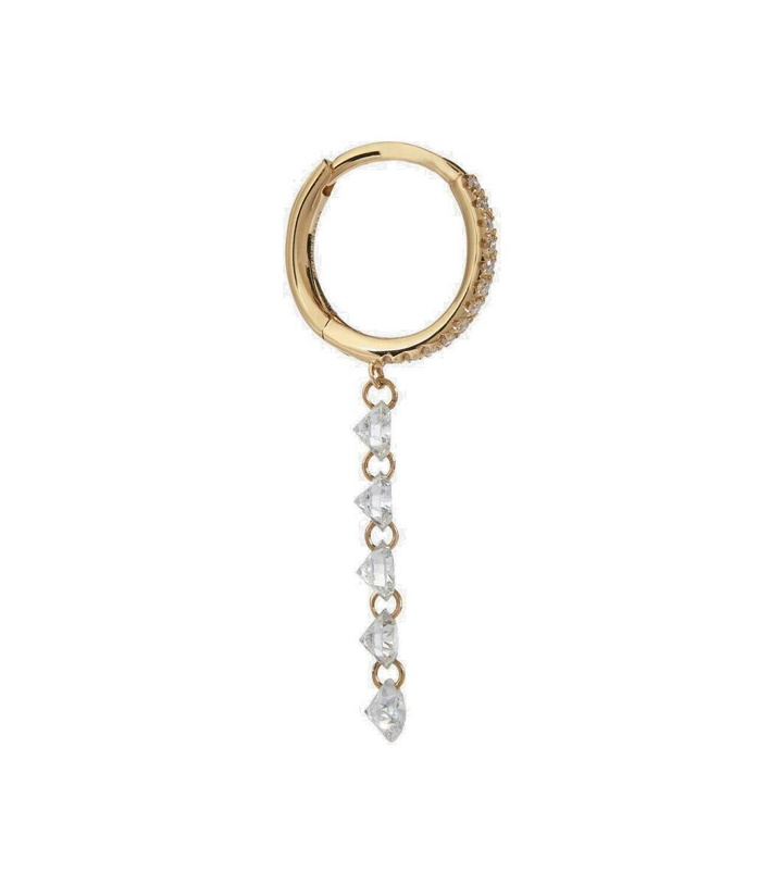 Photo: Persée Piercing 18kt gold single earring with diamonds